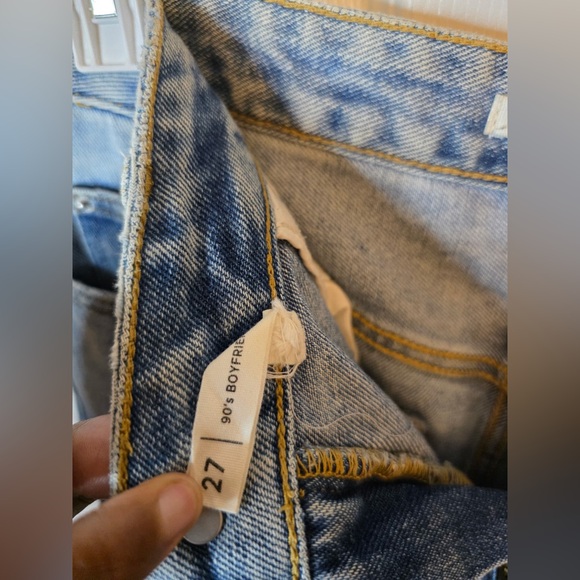 PacSun Light Indigo Ripped '90s Boyfriend Jeans Women’s Size 27 - Picture 6 of 8